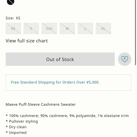 Women’s Maeve Puff-Sleeve 100% Cashmere Sweater Cherry print NWT $168 Size Small - Picture 5 of 7